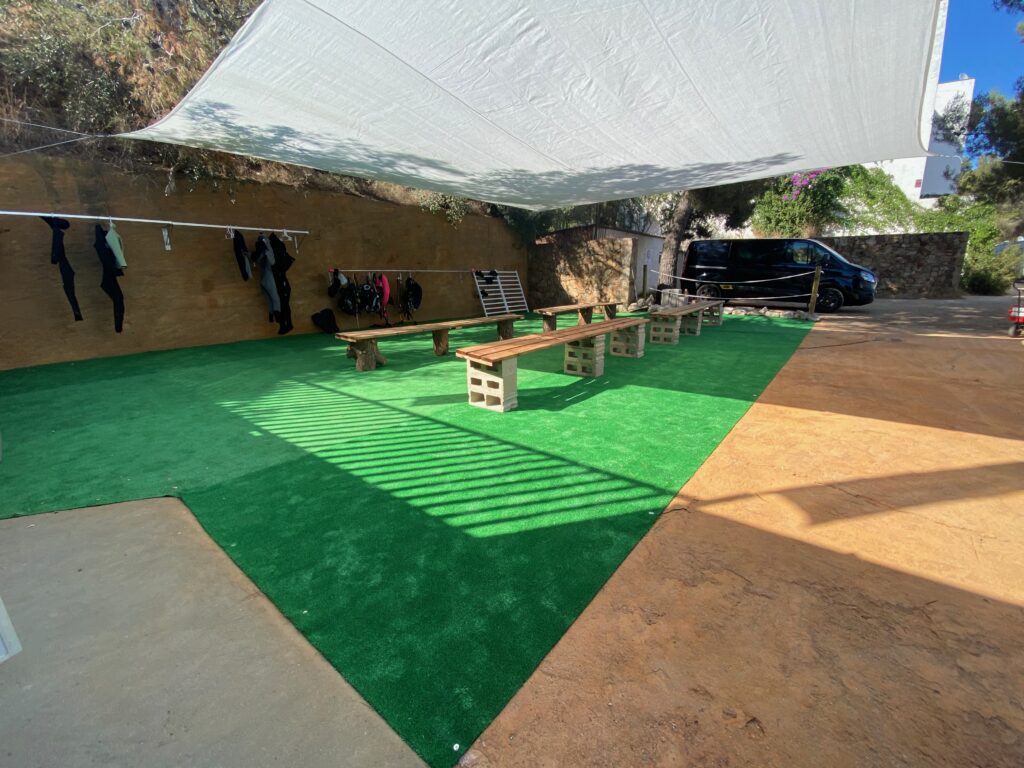 TossaDivers centro de buceo en Tossa - Terraza 2