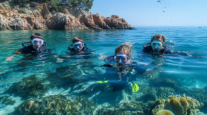 El buceo es una actividad fascinante que puede ser disfrutada por toda la familia, incluyendo los más pequeños.